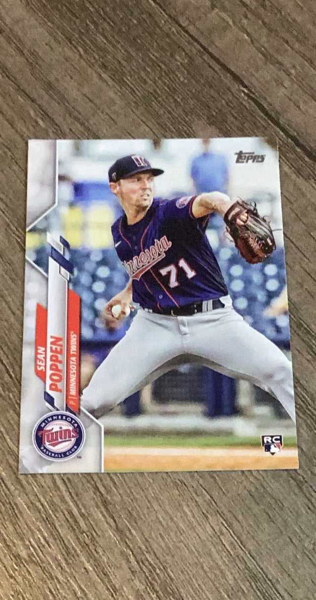 Sean Poppen 2020 Topps Update U-79 trading card image front