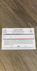 Victor Mederos 2024 Topps 270 trading card image rear