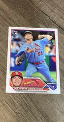 Matthew Liberatore 2023 Topps 52 trading card image front