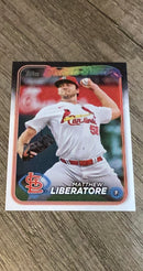 Matthew Liberatore 2024 Topps 584 trading card image front