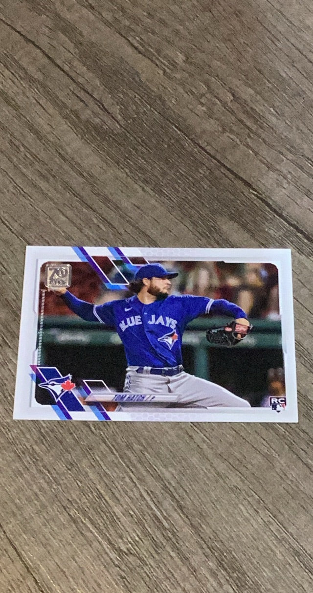 Tom Hatch 2021 Topps 556 trading card image front