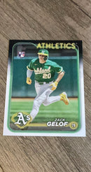 Zack Gelof 2024 Topps 166 trading card image front