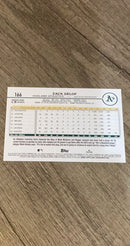 Zack Gelof 2024 Topps 166 trading card image rear