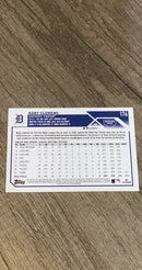 Kody Clemens 2023 Topps 176 trading card image rear