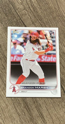 Brandon Marsh 2022 Topps Update US35 trading card image front