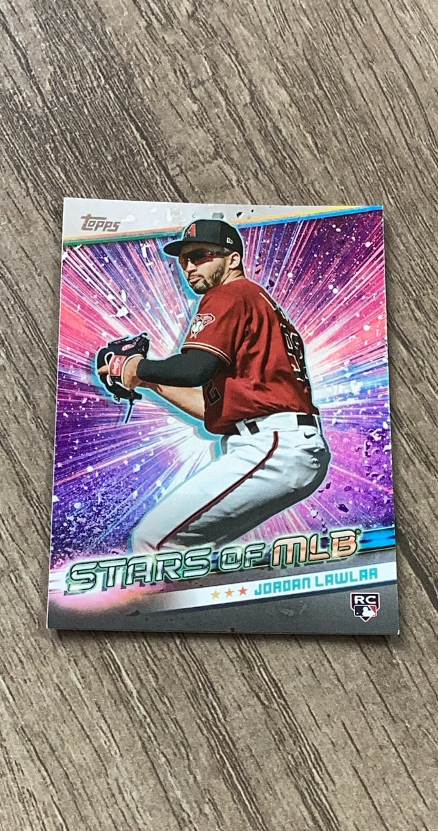 Jordan Lawlar 2024 Topps Stars of MLB SLMB-4 trading card image front