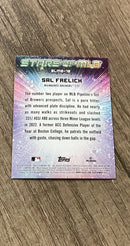 Sal Frelick 2024 Topps Stars of MLB SLMB-12 trading card image rear