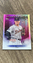 Spencer Torkelson 2022 Topps Update Stars of MLB SMLB-76 trading card image front