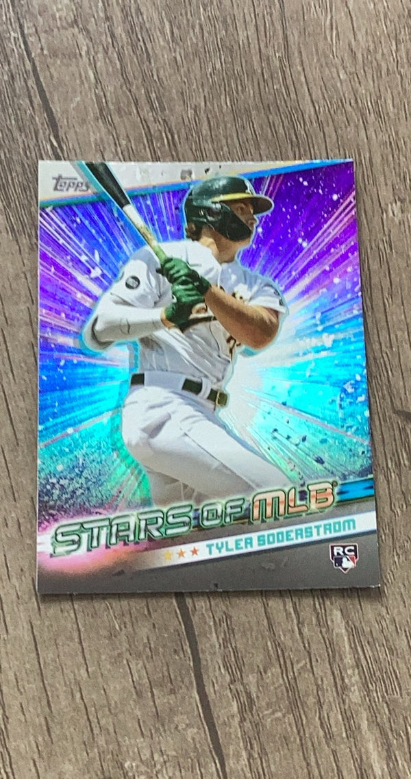 Tyler Soderstrom 2024 Topps Stars of MLB SLMB-18 trading card image front