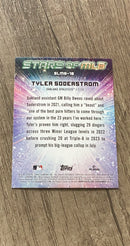 Tyler Soderstrom 2024 Topps Stars of MLB SLMB-18 trading card image rear