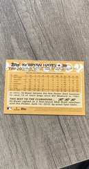 Ke'Bryan Hayes 2023 Topps 1988 35th T88-20 trading card image rear