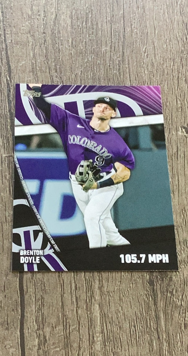 Brenton Doyle 2024 Topps Significant Statistics SS-13 trading card image front