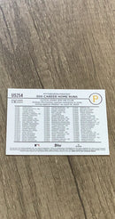 Andrew McCutchen 2024 Topps Update Yellow US254 trading card image rear