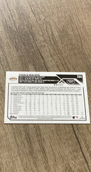 Steele Walker 2023 Topps 264 trading card image rear