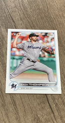 Zach Thompson 2022 Topps 227 trading card image front