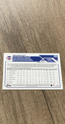 Bryson Stott 2023 Topps 295 trading card image rear