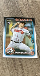 AJ Smith-Shawver 2024 Topps 117 trading card image front