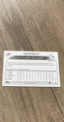 Kevin Smith 2022 Topps 636 trading card image rear