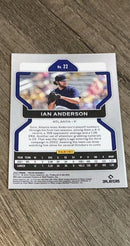 Ian Anderson 2022 Panini Prizm 22 trading card image rear