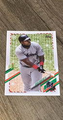 Jesus Aguilar 2021 Topps Holiday HW173 trading card image front