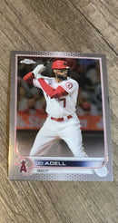 Jo Adell 2022 Topps Chrome 203 trading card image front