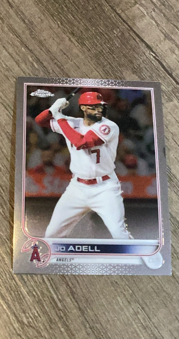 Jo Adell 2022 Topps Chrome 203 trading card image front