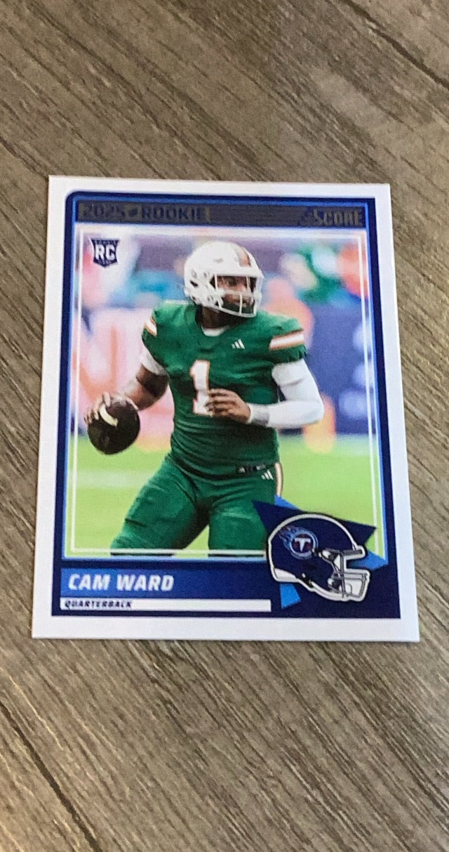 Cam Ward 2025 Score 13 front