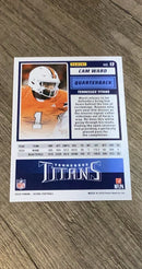 Cam Ward 2025 Score 13 back