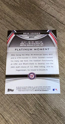 Brian Goodwin 2013 Bowman Platinum back