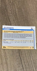 Corbin Burnes 2019 Chrome Prism Refractor back