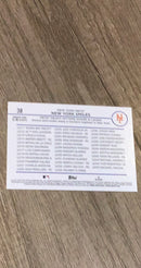 New York Mets 2024 Topps 38 back