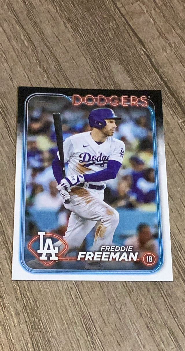 Freddie Freeman 2024 Topps 102 front