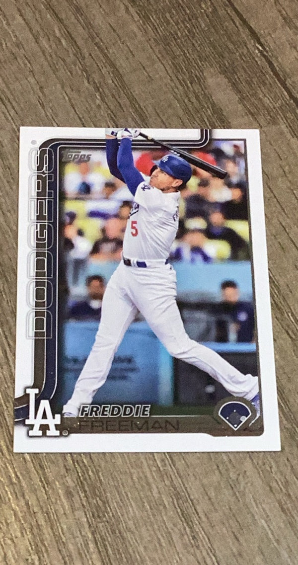 Freddie Freeman 2025 Topps 239 front