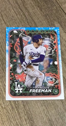 Freddie Freeman 2024 Topps Holiday H56 front