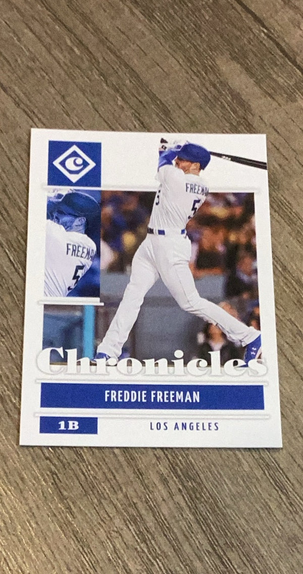 Freddie Freeman 2022 Panini Chronicles 48 front