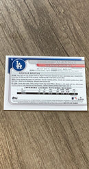 Yoshinobu Yamamoto 2024 Bowman 2024 Bowman Chrome 73 back