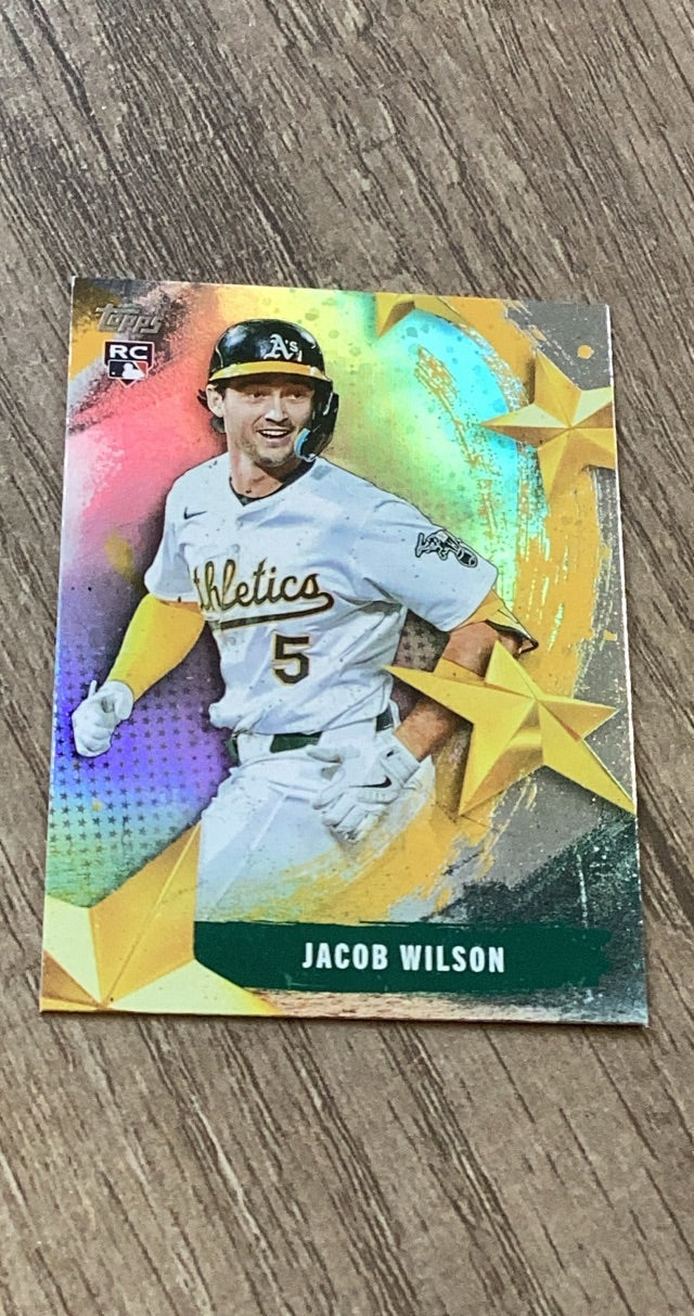 Jacob Wilson 2025 Topps 2025 Topps - Stars of MLB SMLB-31 front