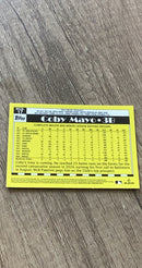 Coby Mayo 2025 Topps 2025 Topps Chrome - 1990 Topps Baseball 35th Anniversary 90CB-17 back