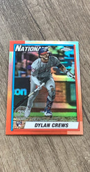 Dylan Crews 2025 Topps 2025 Topps Chrome - 1990 Topps Baseball 35th Anniversary 90CB-16 front