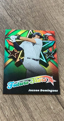 Jasson Domínguez 2025 Topps 2025 Topps Chrome - Future Stars FS-10 front