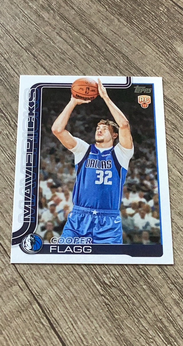 Cooper Flagg 2025 Topps RC front
