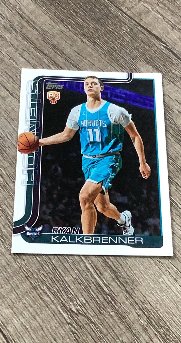 Ryan Kalkbrenner 2025 Topps RC front