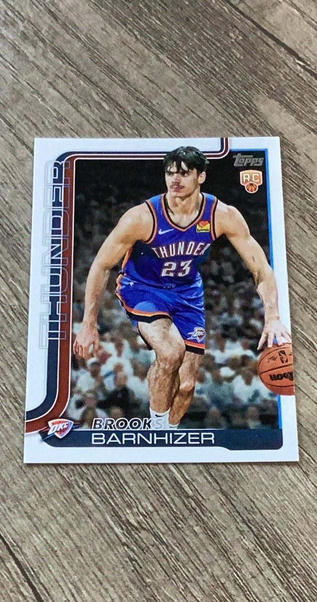 Brooks Barnhizer 2025 Topps RC front
