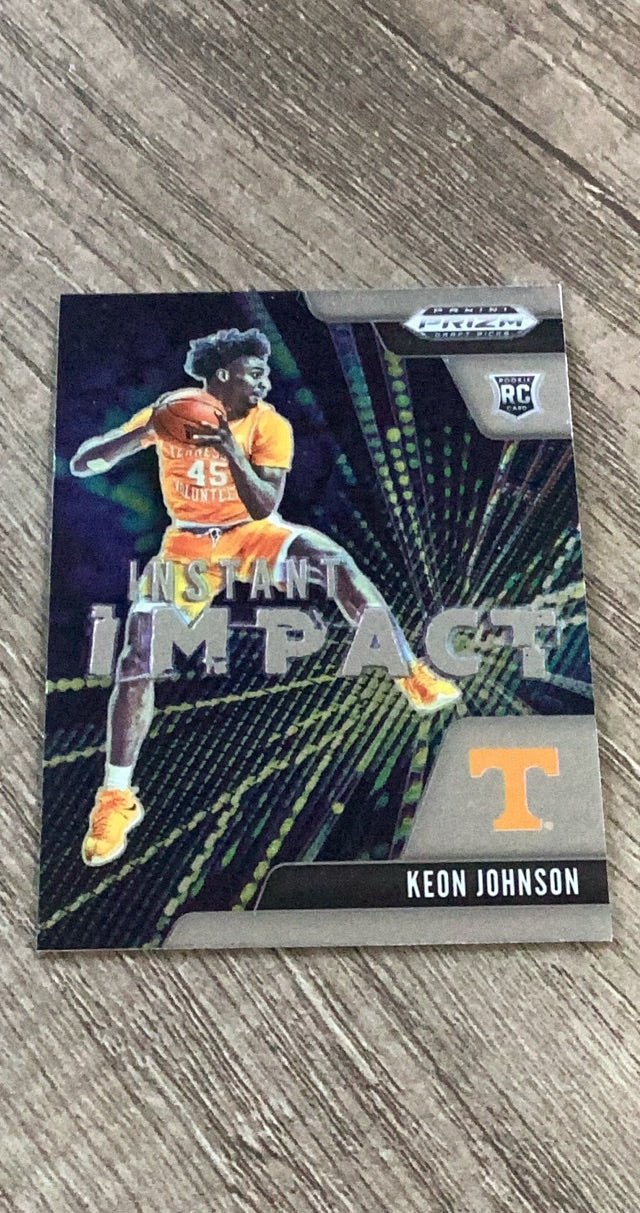 Keon Johnson 2021 Prizm Instant Impact front