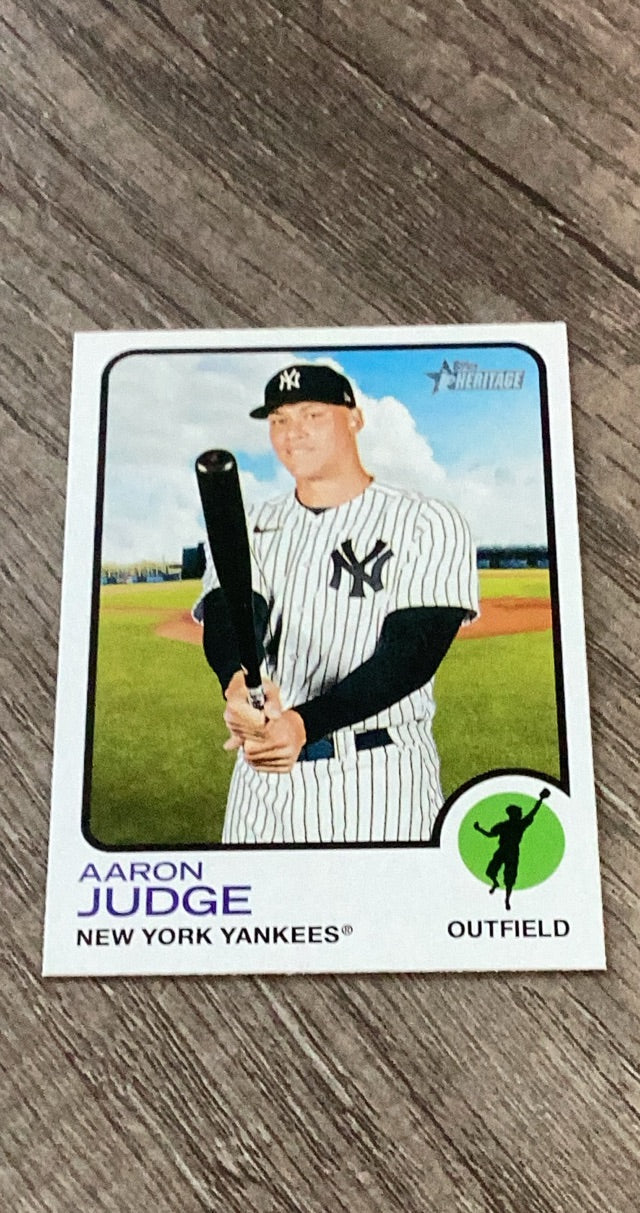 Aaron Judge 2022 Heritage front