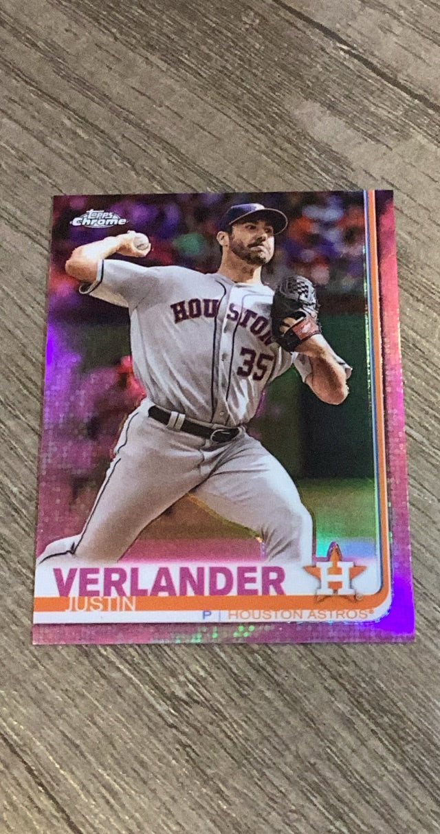 Verlander 2019 Chrome Pink front