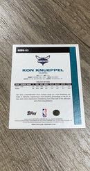 Kon Knueppel 2025-26 Topps 1980-81 Basketball back