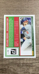 Dylan Crews 2025 Donruss Rockets 54 back