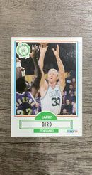 Larry Bird 1990-91 Fleer 8 front