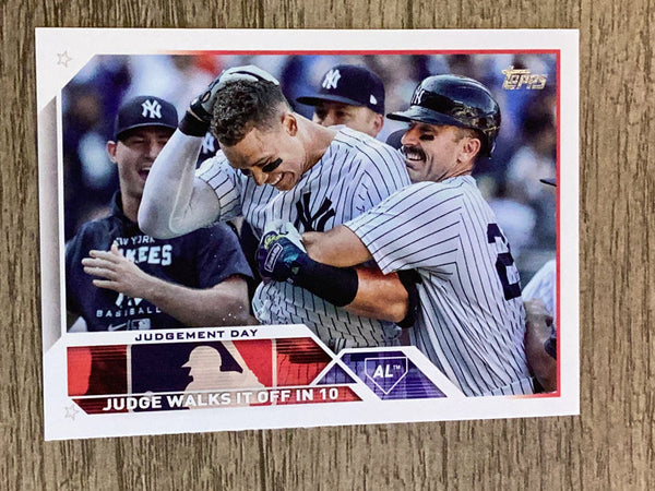 Judgement Day 2023 Topps 245 trading card image front